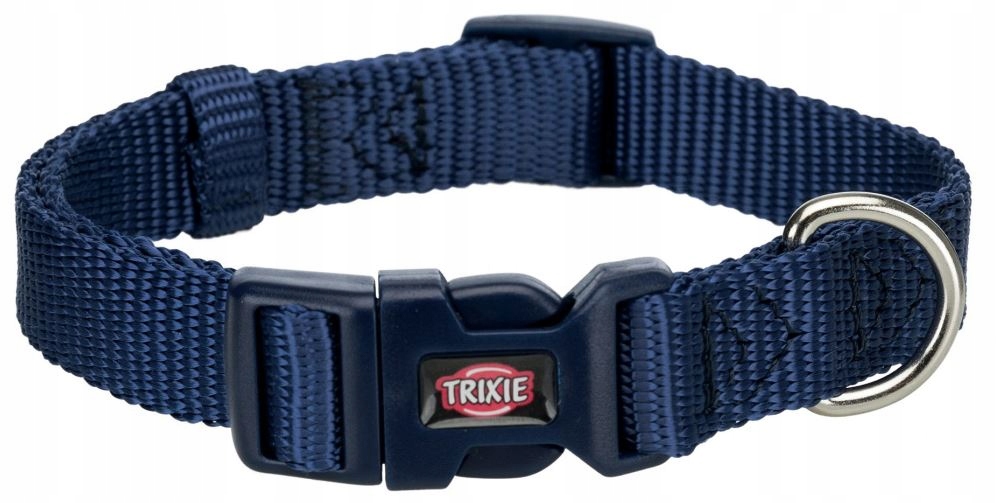 

Trixie Obroża nylonowa Premium dla psa S-m; Indygo
