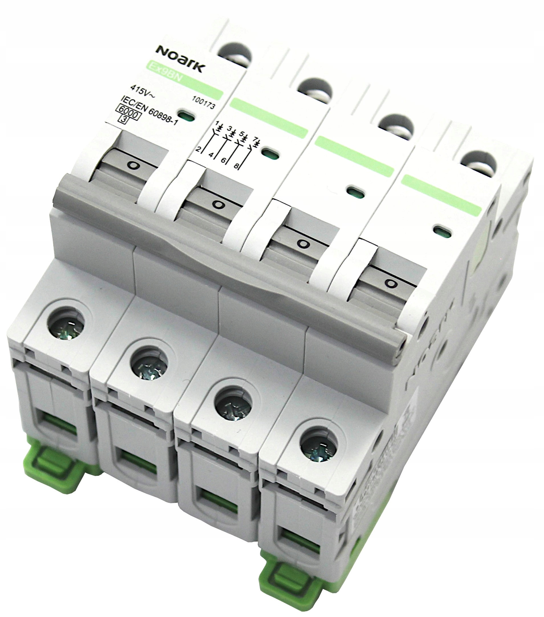 

Wyłącznik Nadprądowy C25 25A 4P Noark 100175