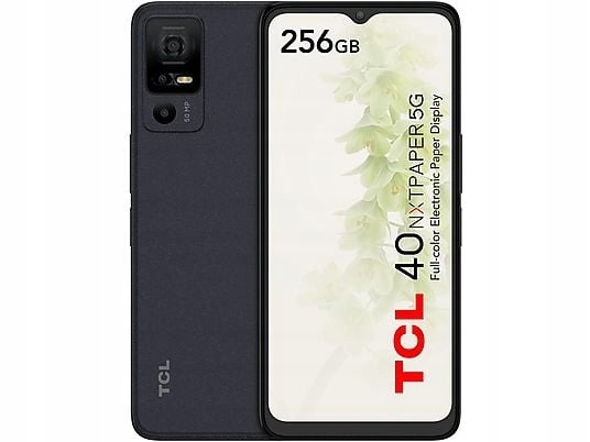 Smartphone Tcl 40 Nxtpaper 6 Gb 256 Gb 5G černý