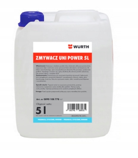 Wurth 5L Zmywacz Uniwersalny Power