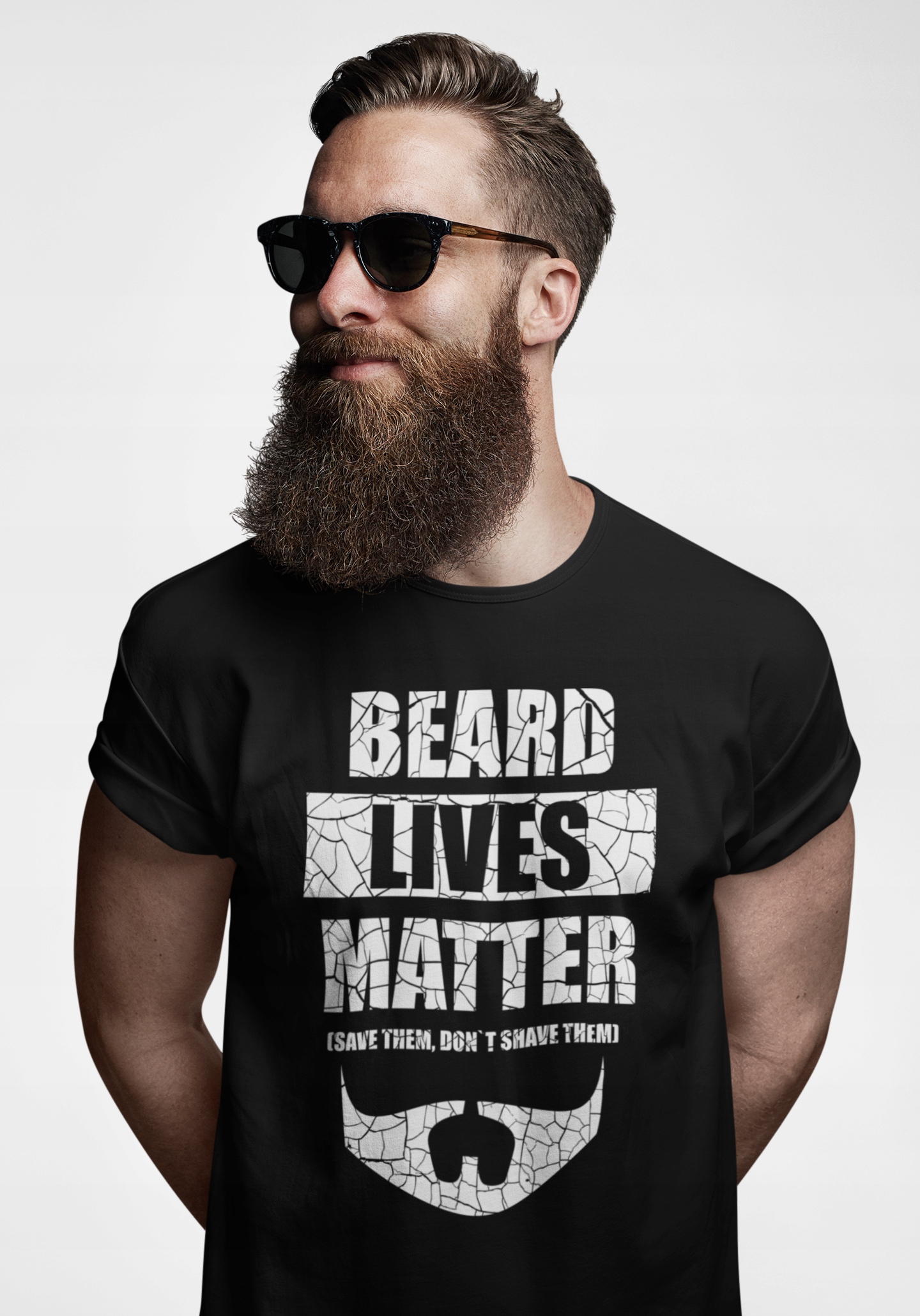 

Koszulka dla brodacza Beard Lives Matter r.M