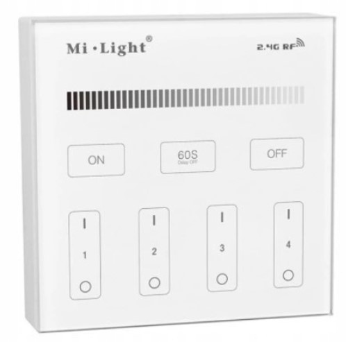 PILOT PANELOWY MONO NAŚCIENNY STREFOWY MILIGHT T1