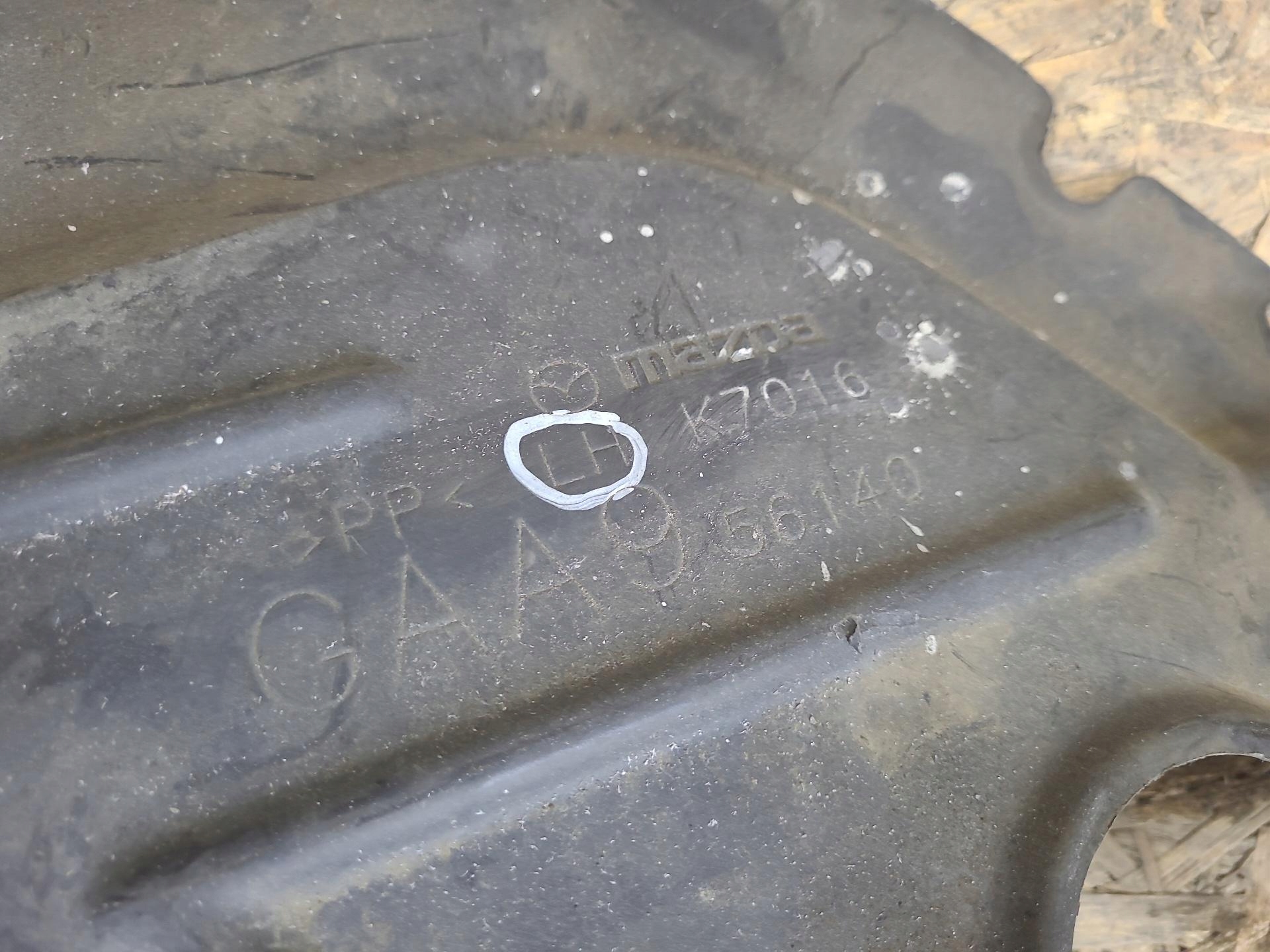 mudguard front left side Mazda 6 2 facelift 2009 GAA956140