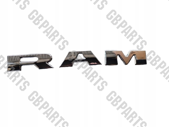 Písmenka Logo Emblém Grilu Atrapy Dodge Ram 2019- Limited Longhorn