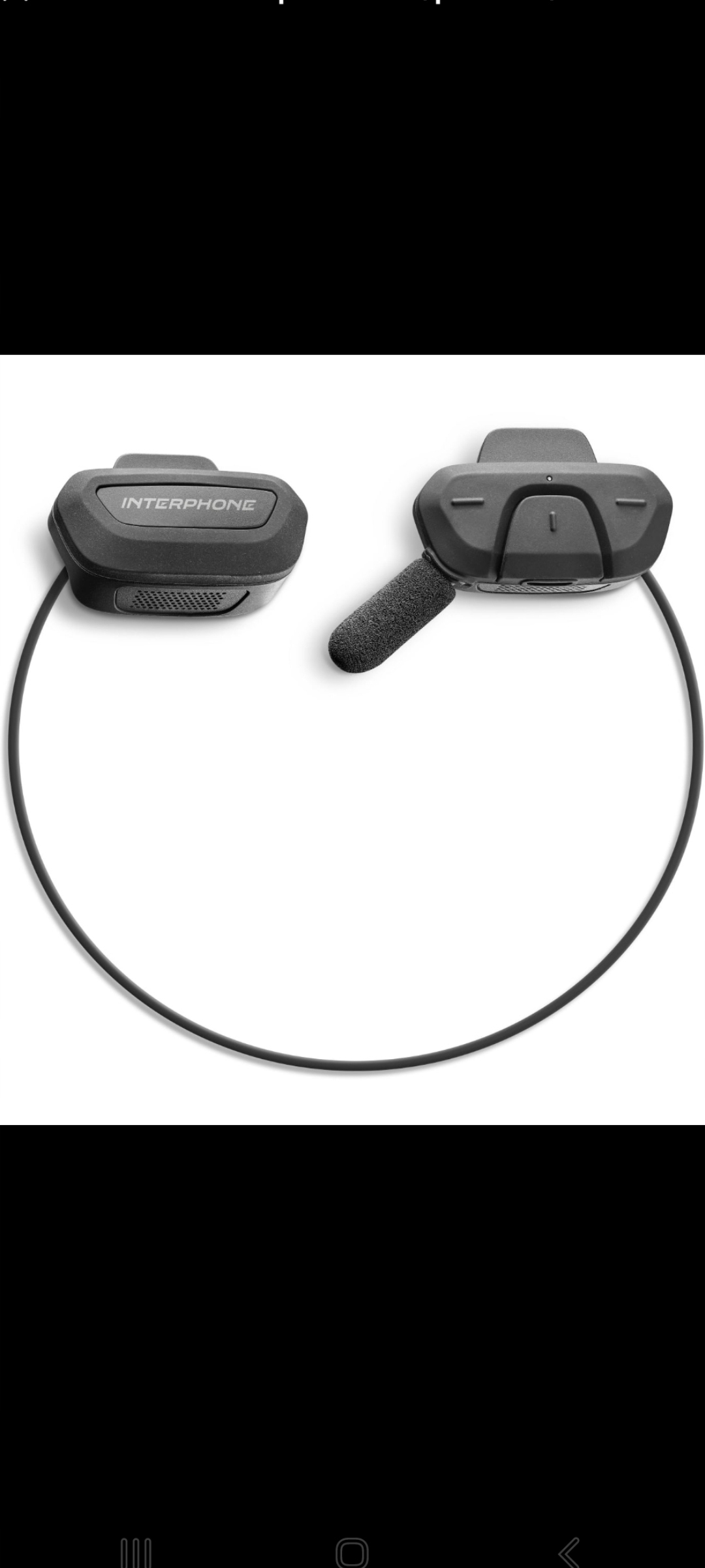 Zestaw słuchawkowy Bt Interphone Aerial open-ear, IP67, rower