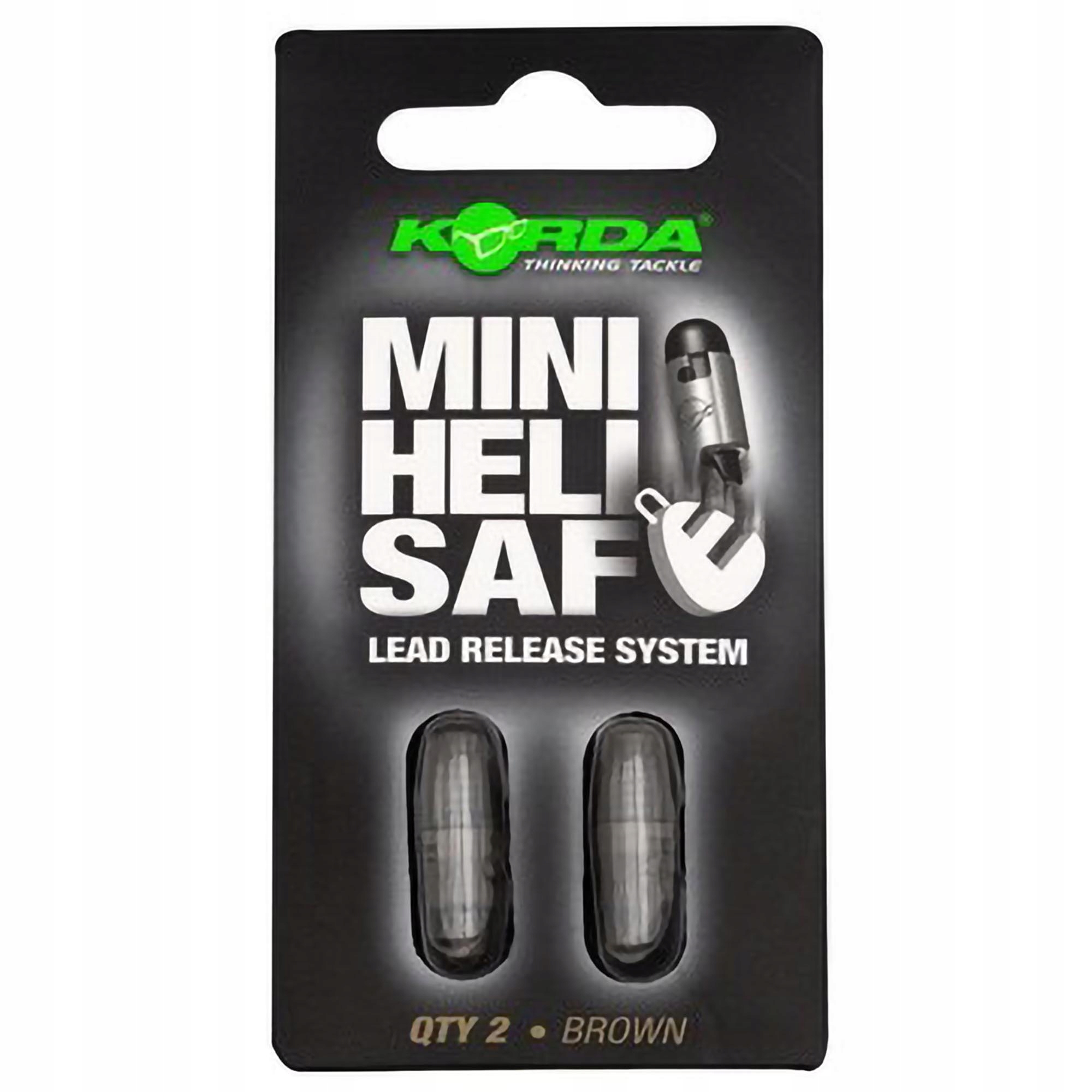 Klipsy Helikopterowe Do Zestawu Korda Mini Heli Safe Brown