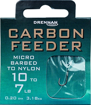 Przypon Drennan 35 cm Carbon Feeder nr 14/0.16 mm