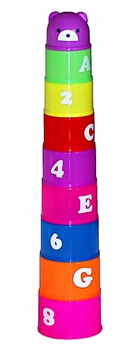 

kubeczki z Misiem wieża 9el Piramida