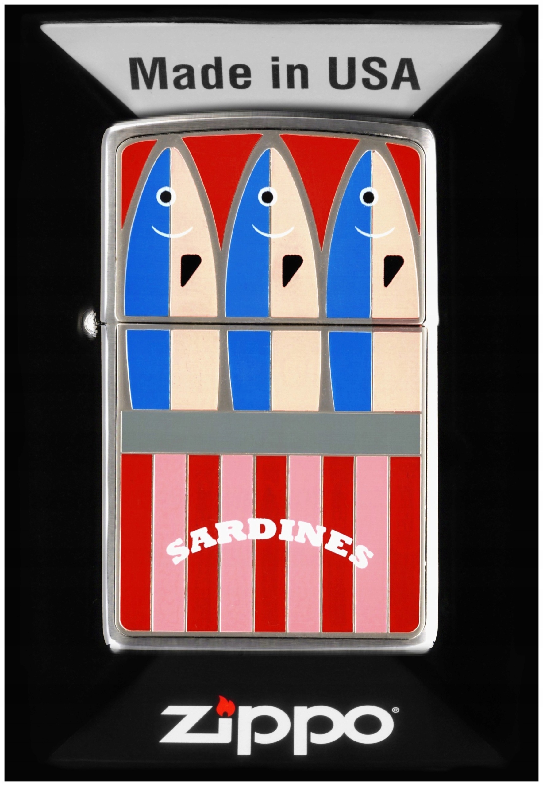 Zapalovač Zippo Sardines Emblem 2008202