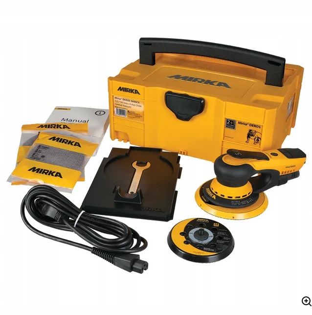 MIRKA DEROS CV5650 шлифовальный станок + 150шт Abranet