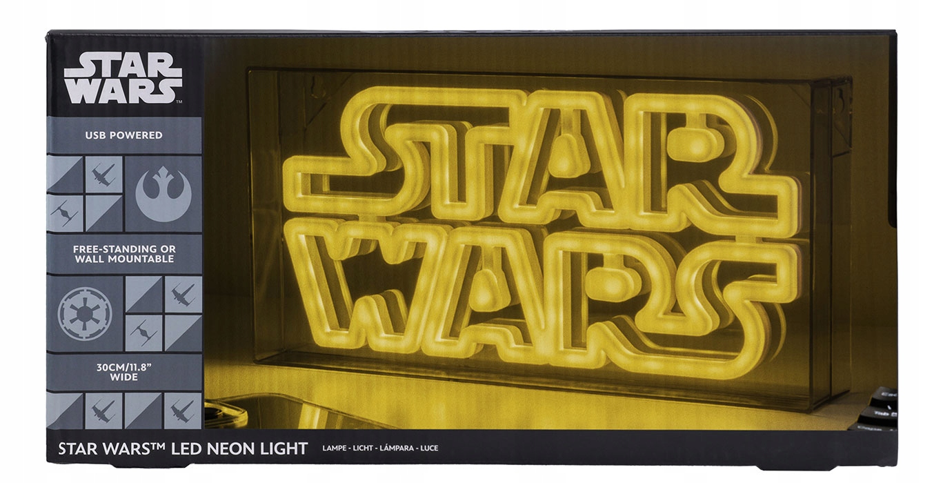 Lampička Neon Star Wars Logo
