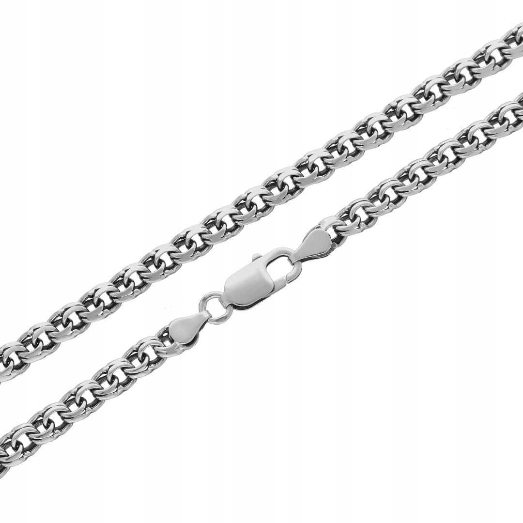 Stříbrný řetěz galibardi-28 g, 6 mm, 50 cm