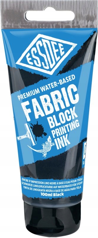 Farba Do Linorytu Fabric Block Printing - Black 100 ml