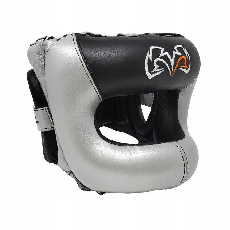 Rival Boxerská helma RHGFS3 s ochranou nosu Face-Saver Stříbrná S/m