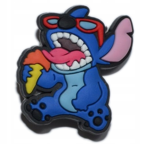 

Bajki - Przypinka do butów - Stich lody - 4486
