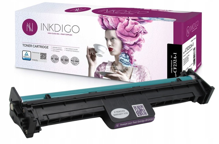 BĘBEN INKDIGO HP M203 M227 CF232A Z CHIPEM
