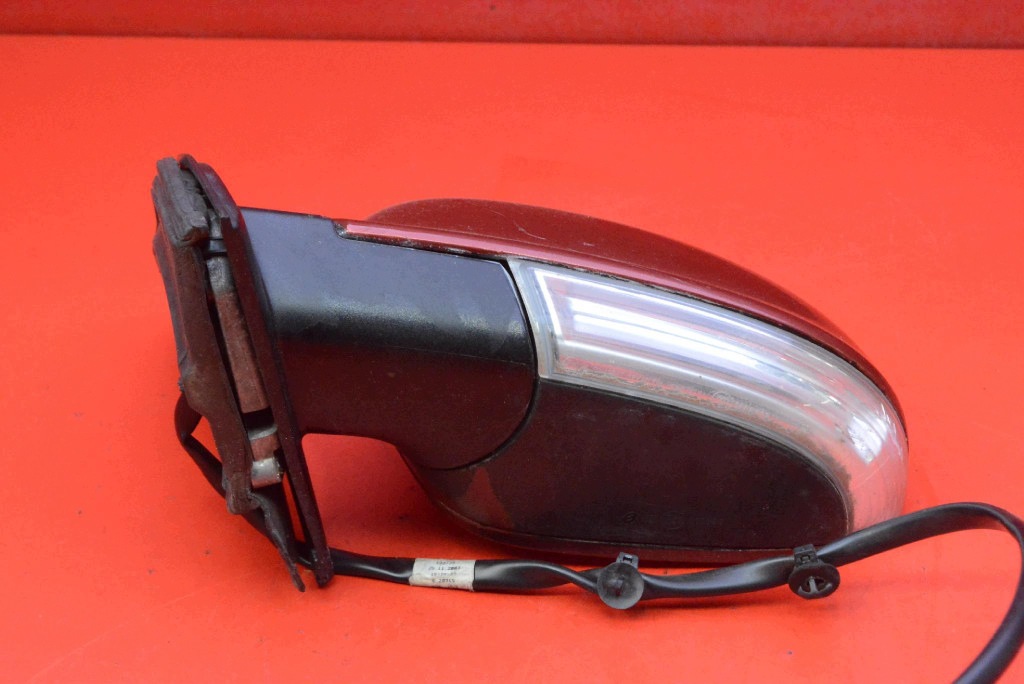mirror left red EU 010880 VW GOLF 5 V 03-09 7 PIN
