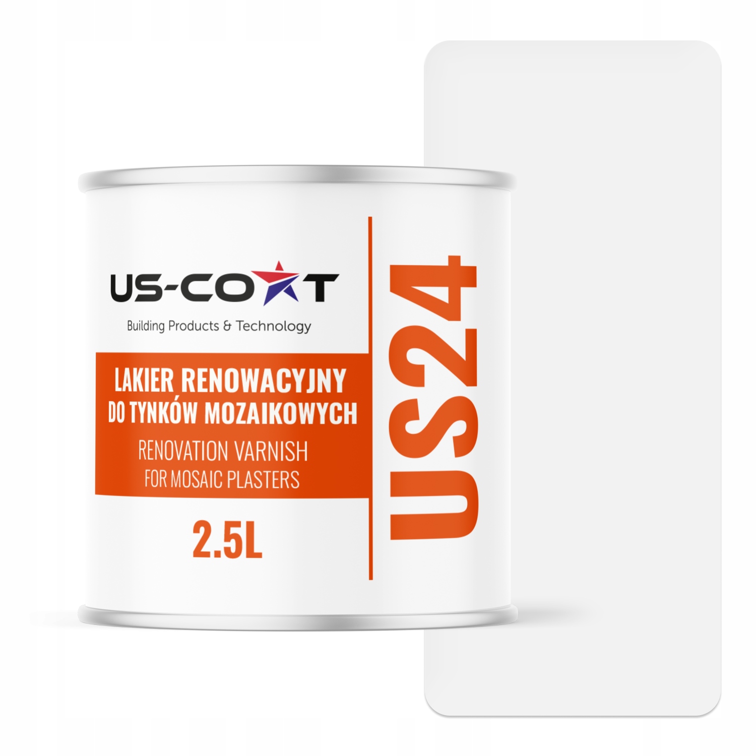 Lak na mozaikovou omítku Renovační 2.5 l Snadná obnova Bezbarvý lesk