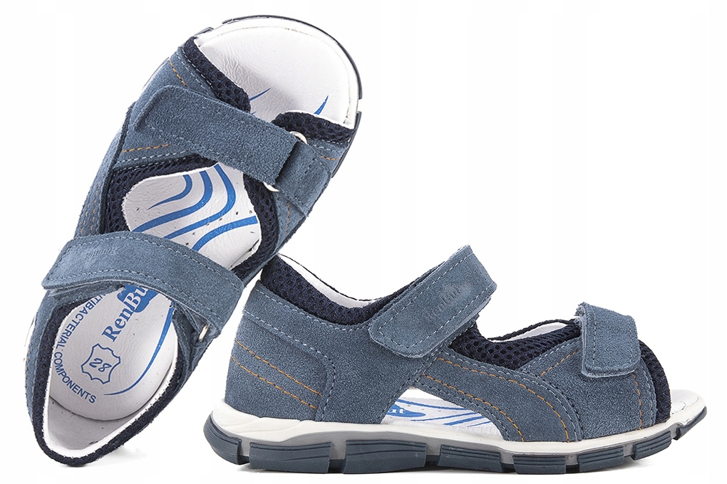 

Renbut 21-3273 Sandałki Chłopięce Sandały jeans 29