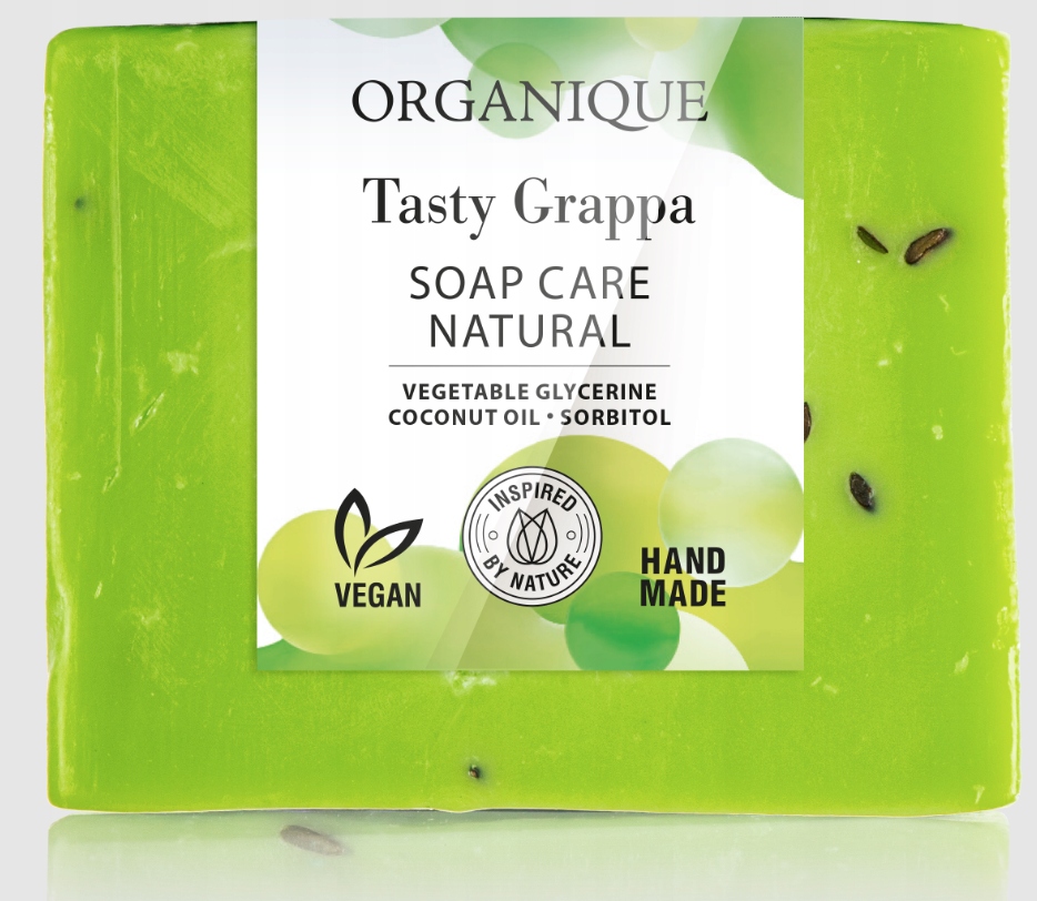 NOWOŚĆ Mydło Vege ORGANIQUE GRECKIE GRAPPA