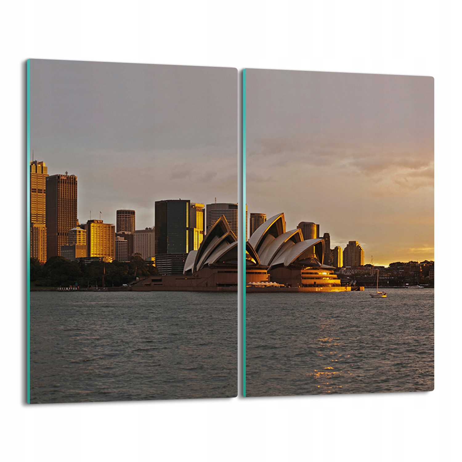 

osłona splashback z foto Sydney panorama 2x 30x52