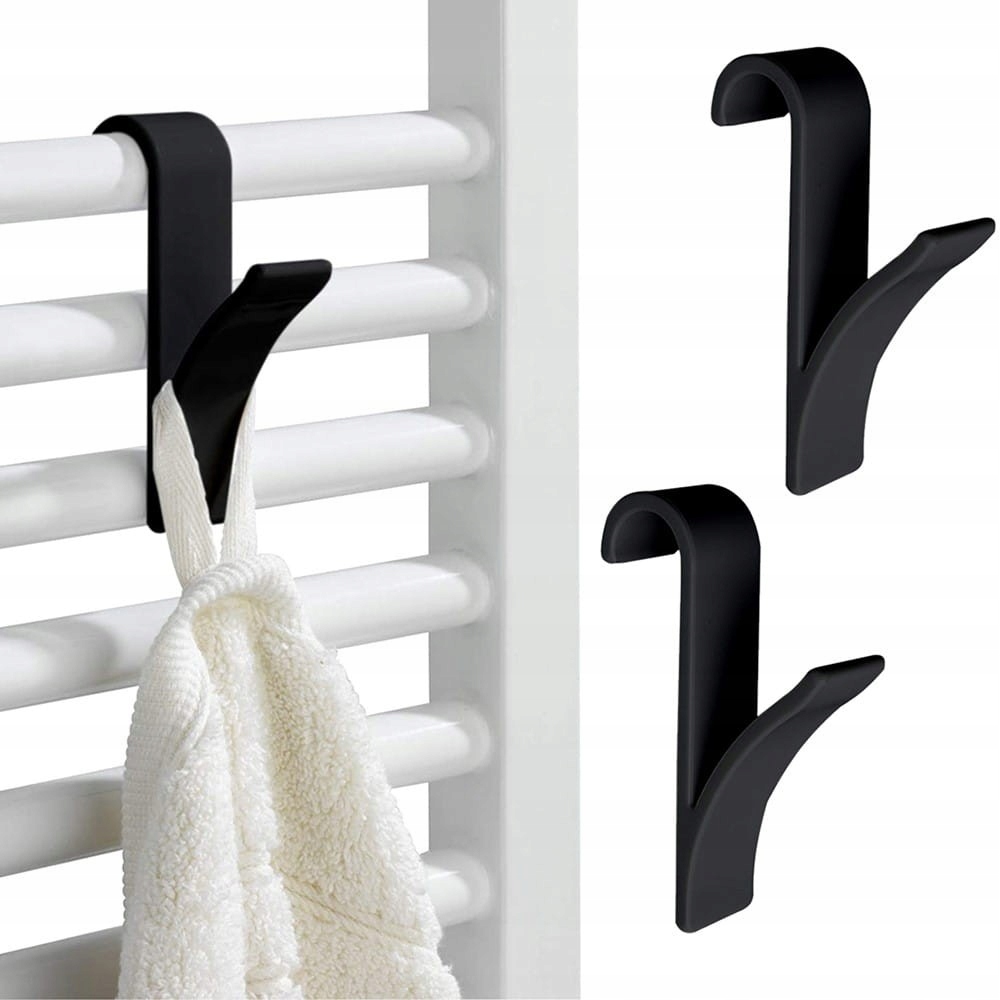 Wieszak Haczyk łazienkowy na grzejnik DUŻY X2