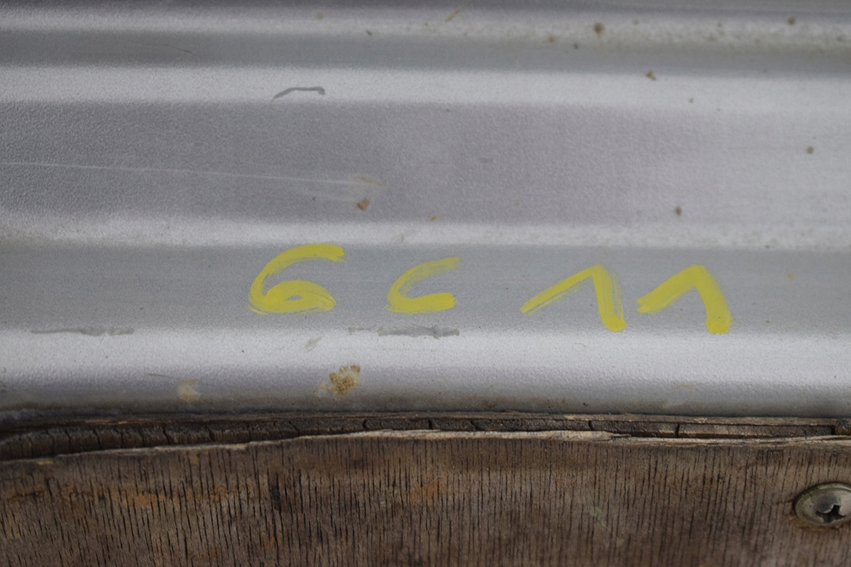 door rear. rear part left FORD TRANSIT MK5 NISKIE