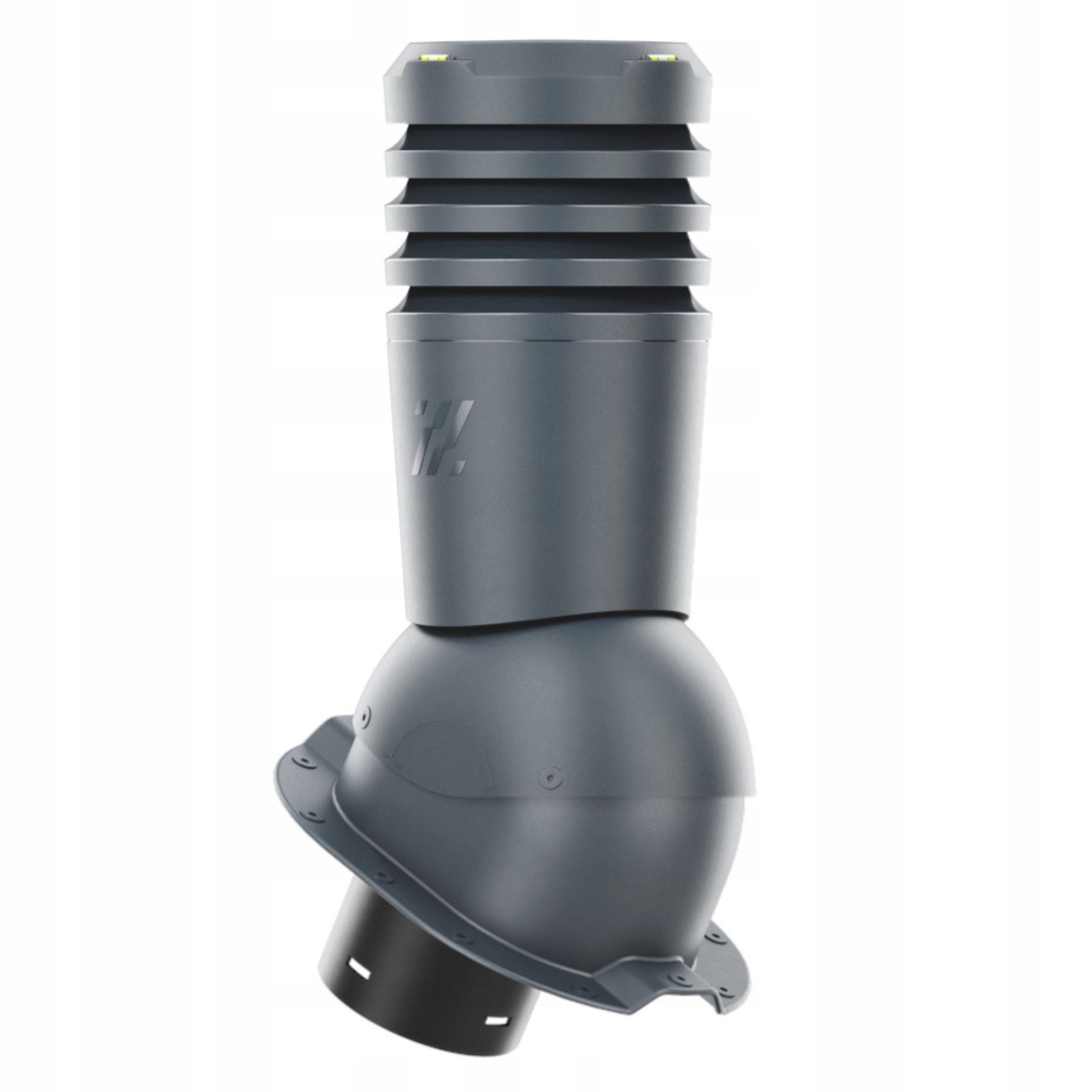 Větrací komín Ecoline fi125 pro plech Budmat Taira Antracit 7016