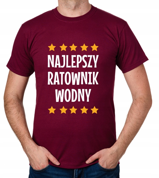 

koszulka Najlepszy Ratownik Wodny prezent