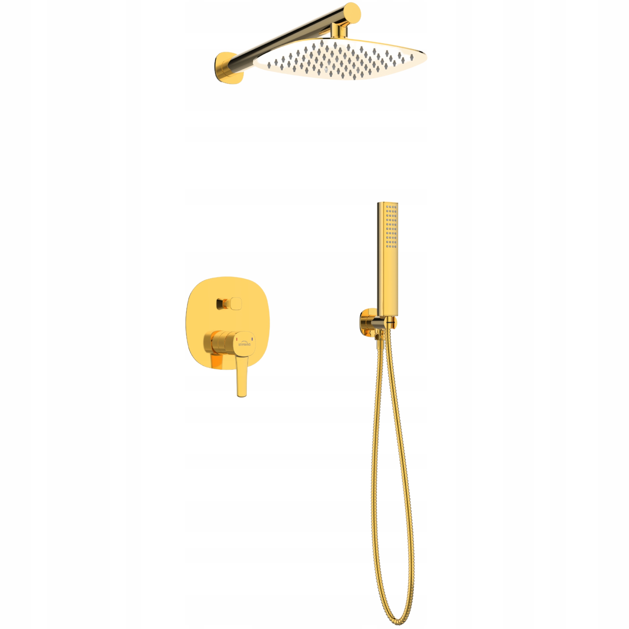 Podomietková zostava s 2-funkčnou podomietkovou batériou Glamour, zlatá