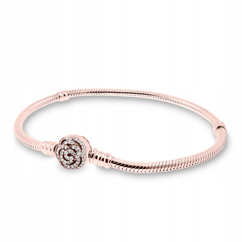 

Bransoletka złota do charms Pandora moments 16 cm