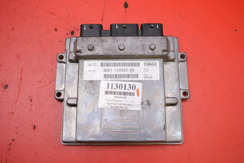 control unit computer of the engine 8G91-12A650-BD FORD MONDEO MK4 2.0 16V 145 KM
