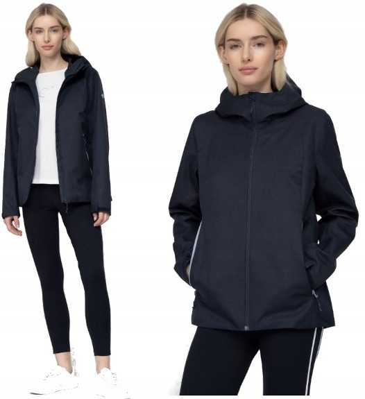 4F Dámská jarní podzimní přechodová bunda Membrána 5 000 KUD001 > Xs