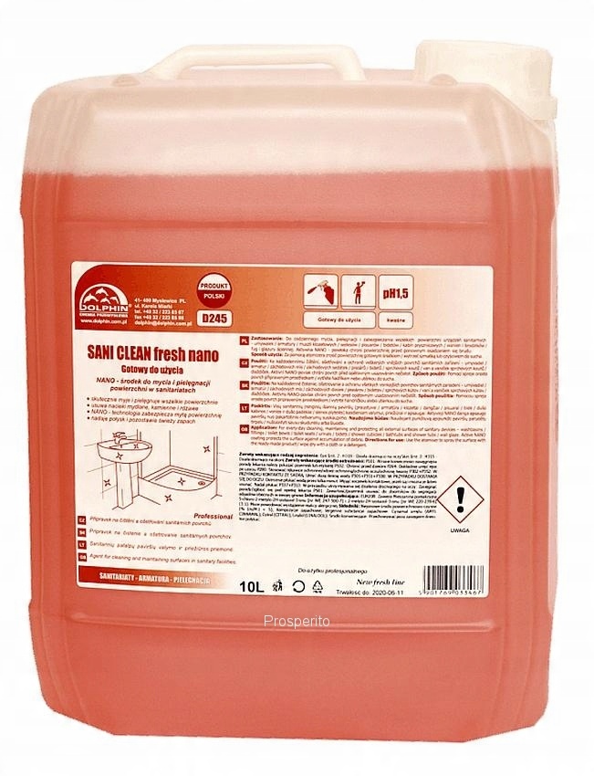 Levně Tekutý mycí prostředek Sanitární Sani clean