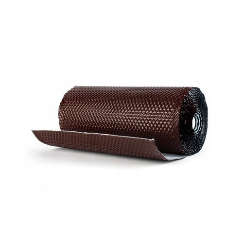 Komínová Páska 3D Hliníková Ryflovaná Ral 8017 Hnědá 5 m