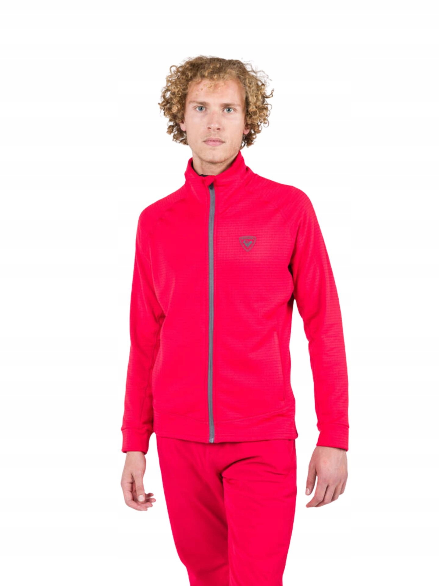Bluza narciarska Rossignol męska Blackside Fleece Fz czerwona M