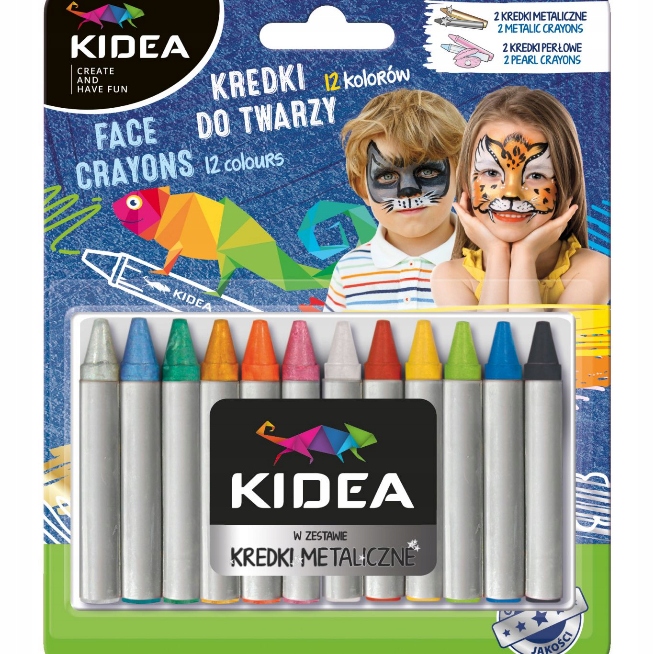 

Kredki do twarzy x 2,5 g Kidea