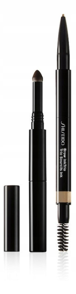 Shiseido Brow InkTrio Tužka a pudr na obočí s aplikátorem Taupe (02)