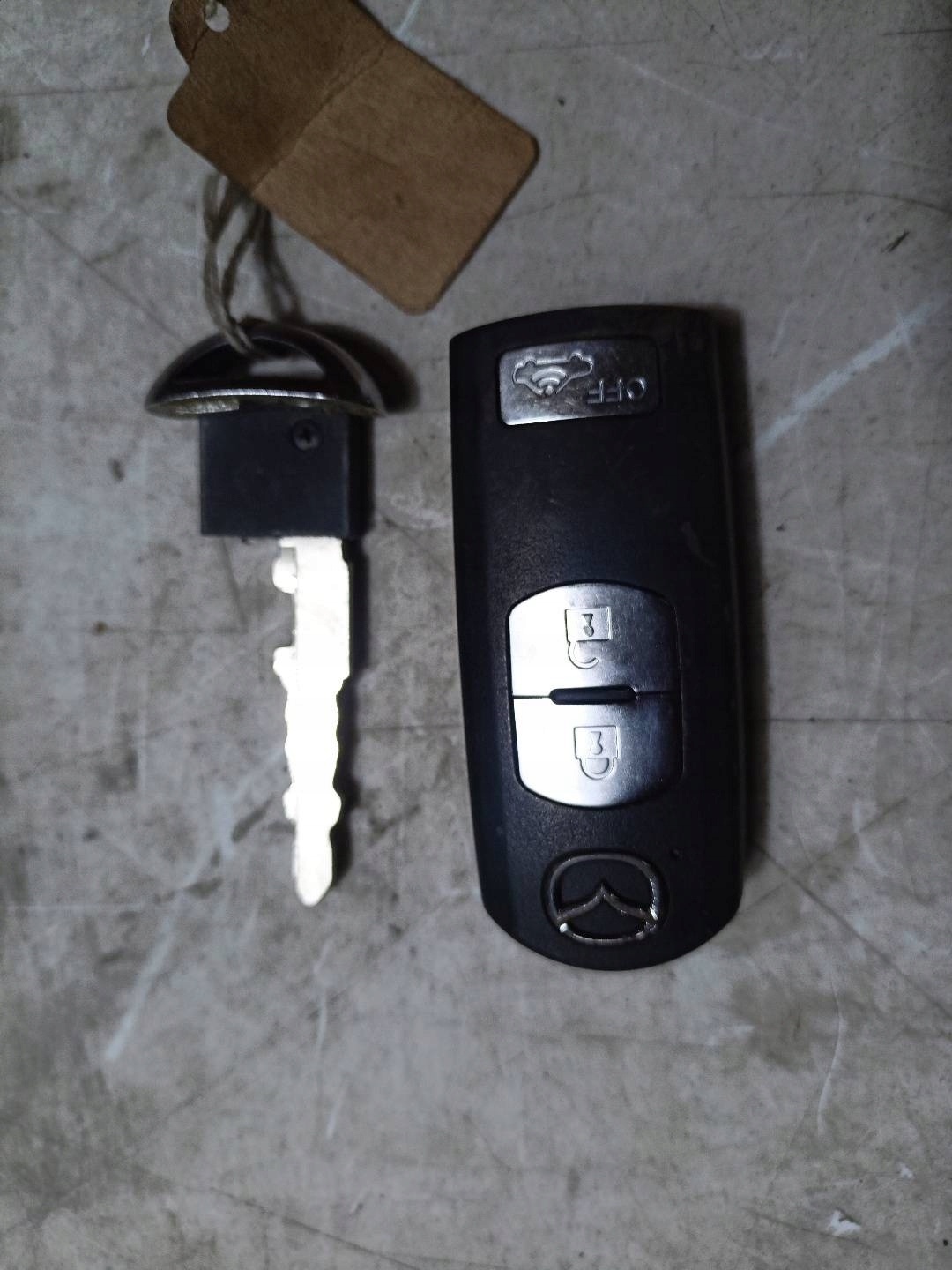 Karta lock with key Mazda 6 3 GJ 2013