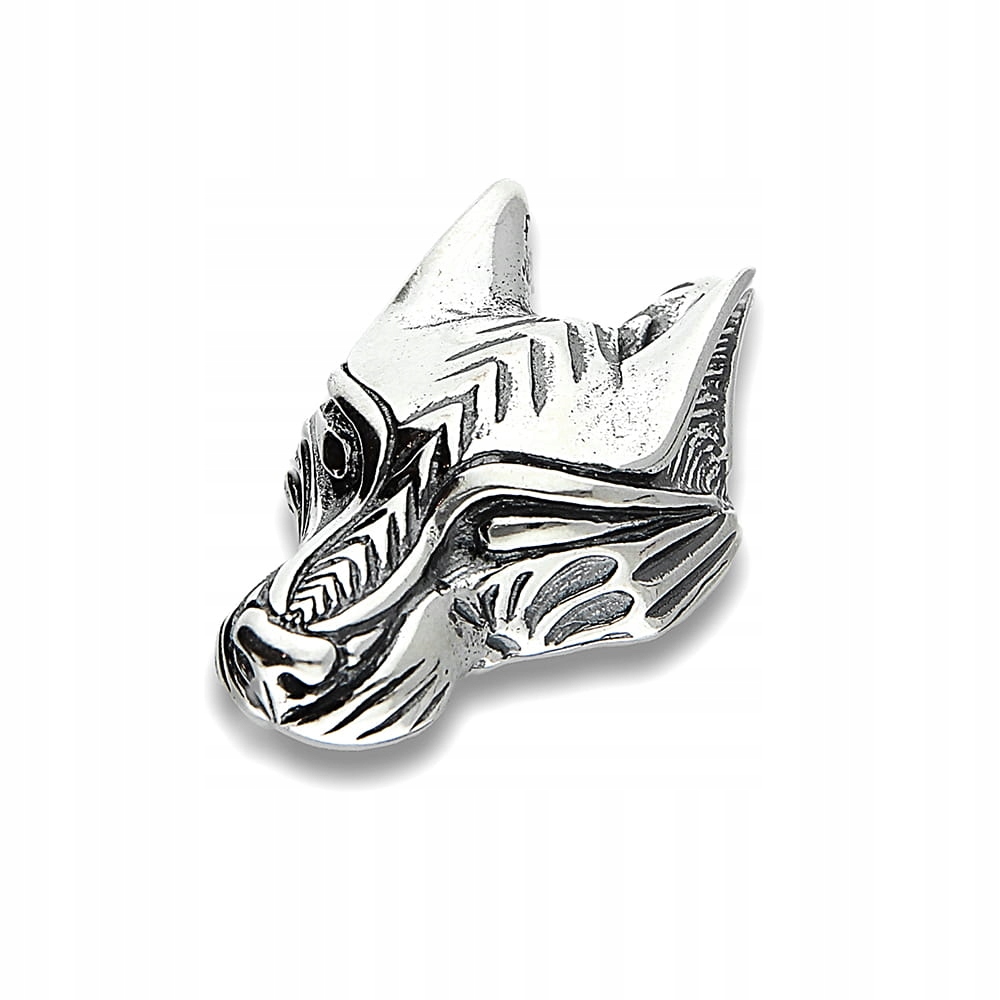 Přívěsek Stříbro 925 Vlk Amulet Skandinávský Styl