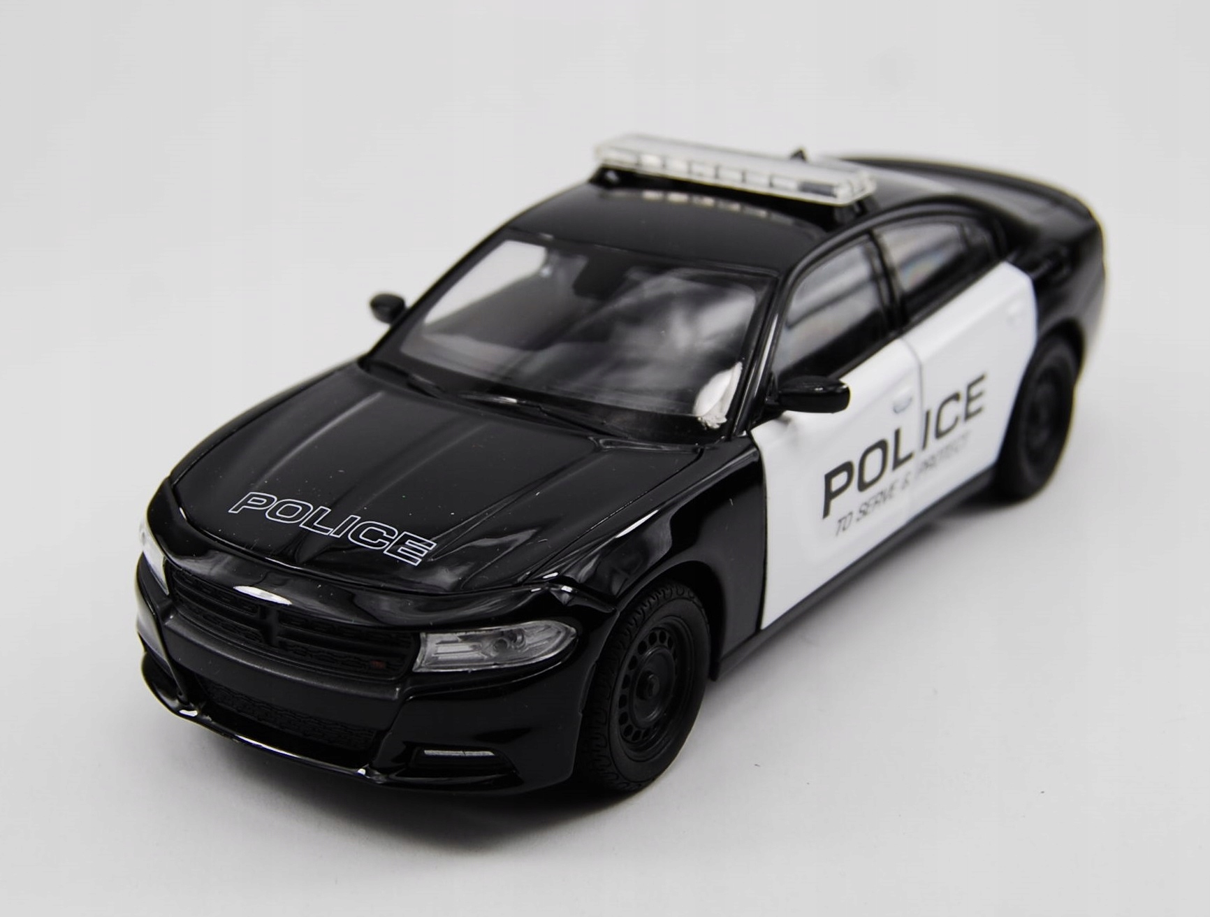 Welly 2016 Dodge Charger Pursuit 1:24 Nová Policie Metal Model