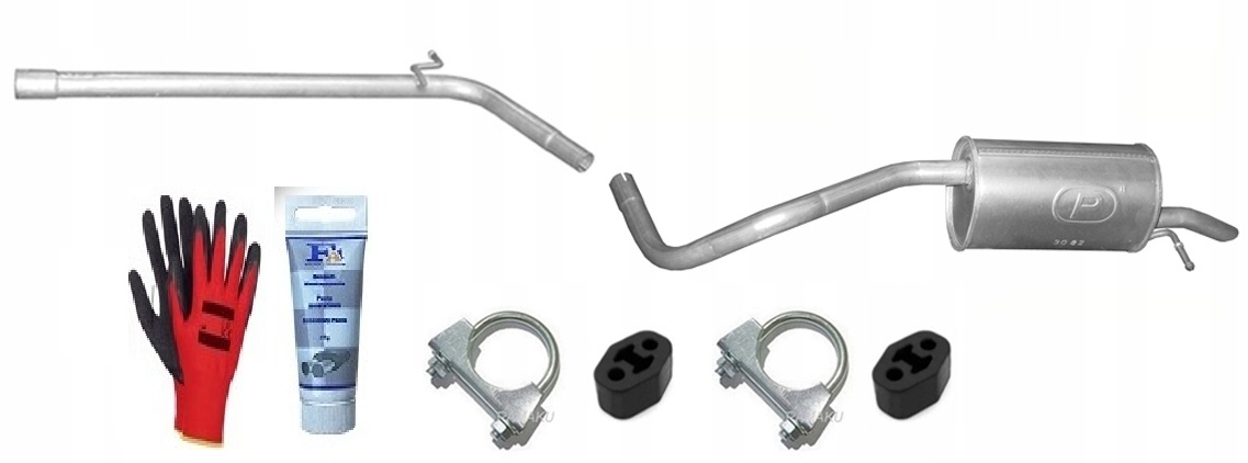 Vw Fox 1.2i 40-44 kW (2005-12/2011) Trubka Tlumič bonus