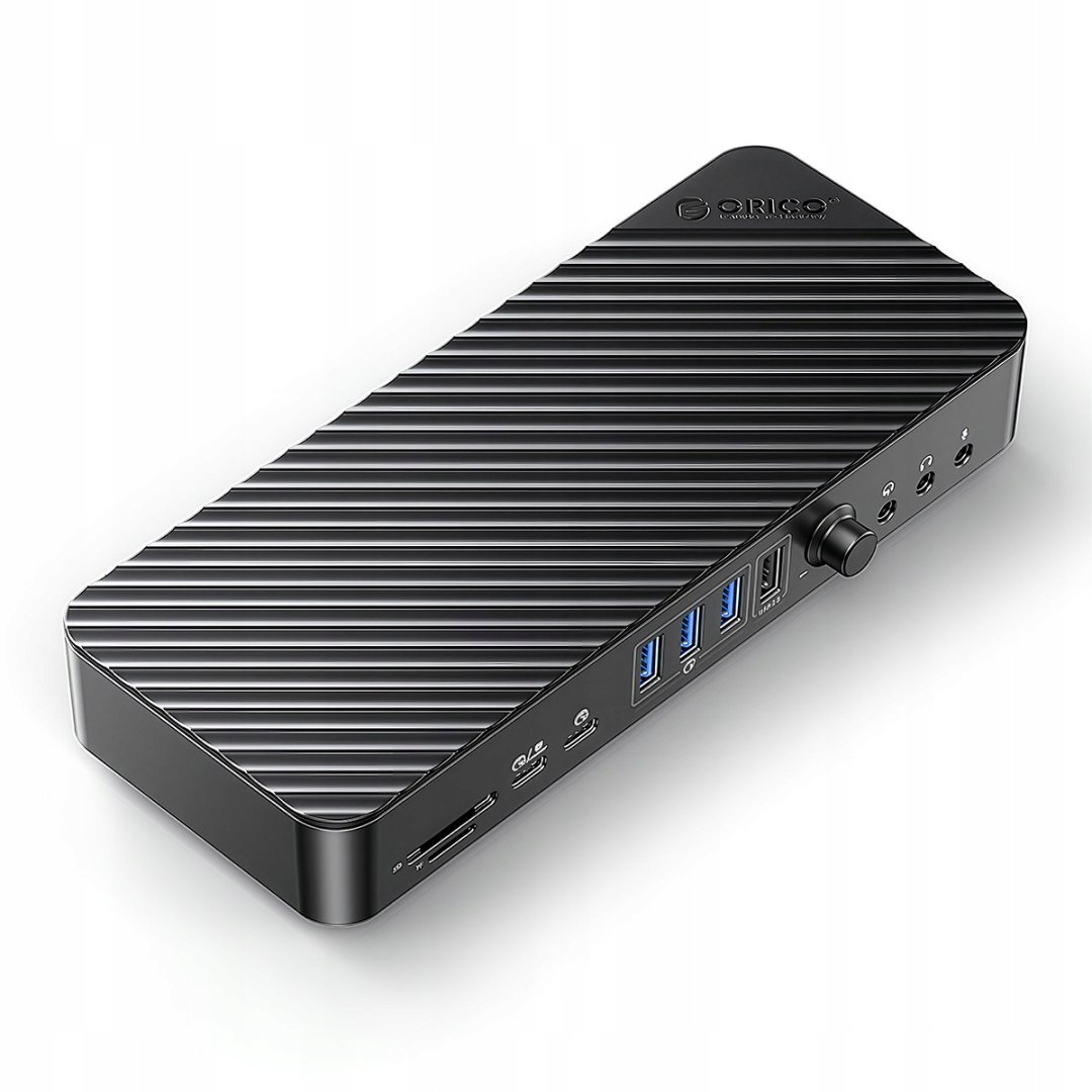 Orico Stacja dokująca Usb-c 10 Gbps, 2x Dp 4K, Hdmi 4K, Pd 60W, 36x Usb-a,