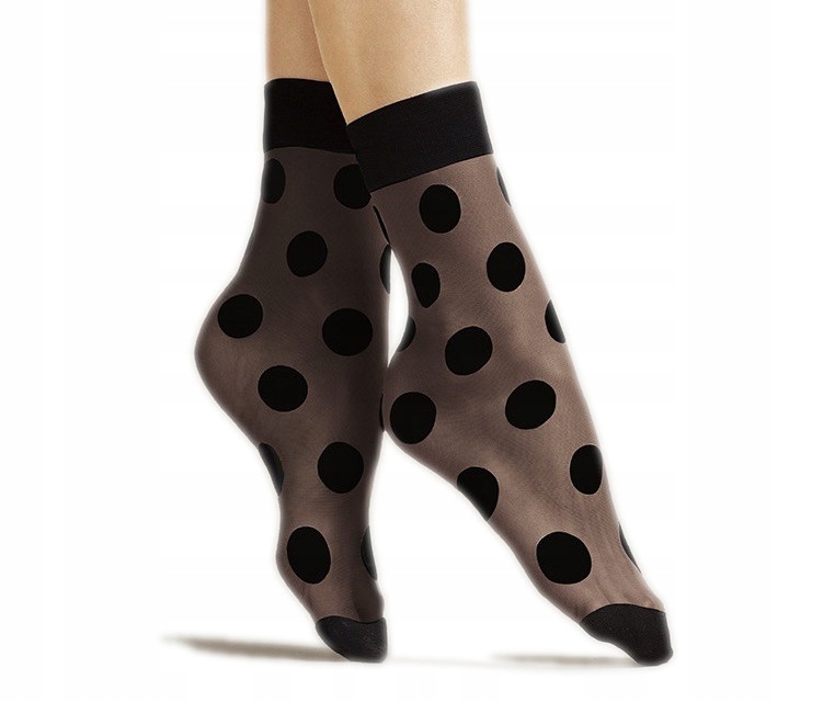 

Fiore Virginia skarpetki 20DEN Uni kropki black