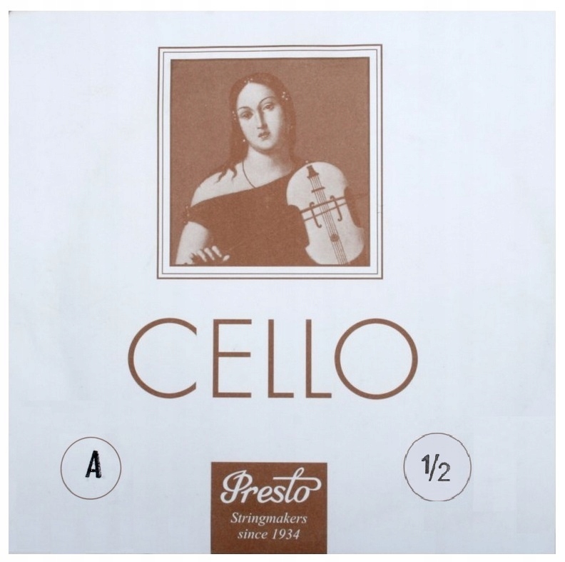 Presto struna do wiolonczeli 1/2-1/4 A