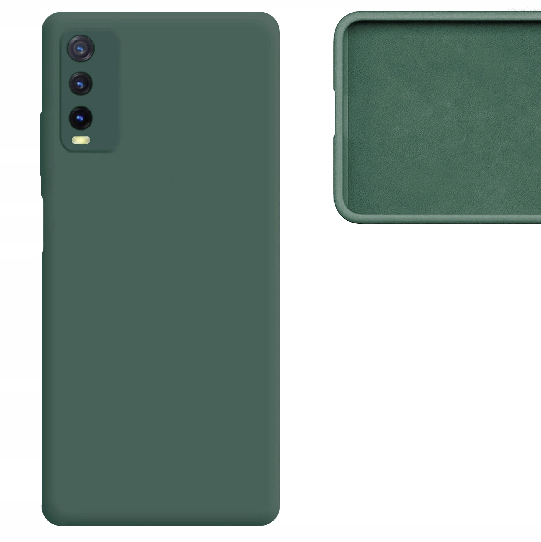 

Etui Case Futerał Zielone Liquid do Vivo Y11S Y20S
