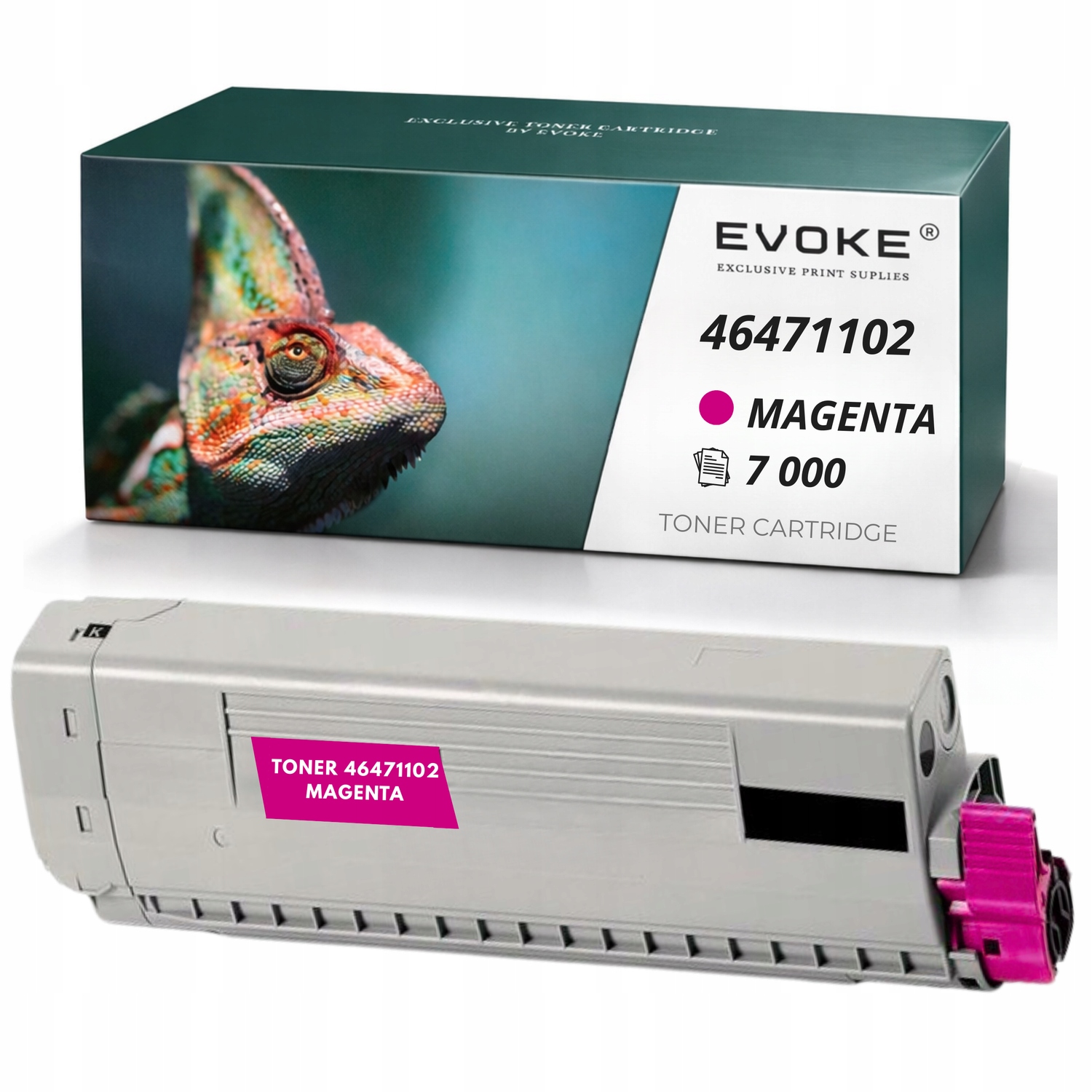 Toner pro Oki C823 M 46471102 magenta 7000 stran C823 C833 C843