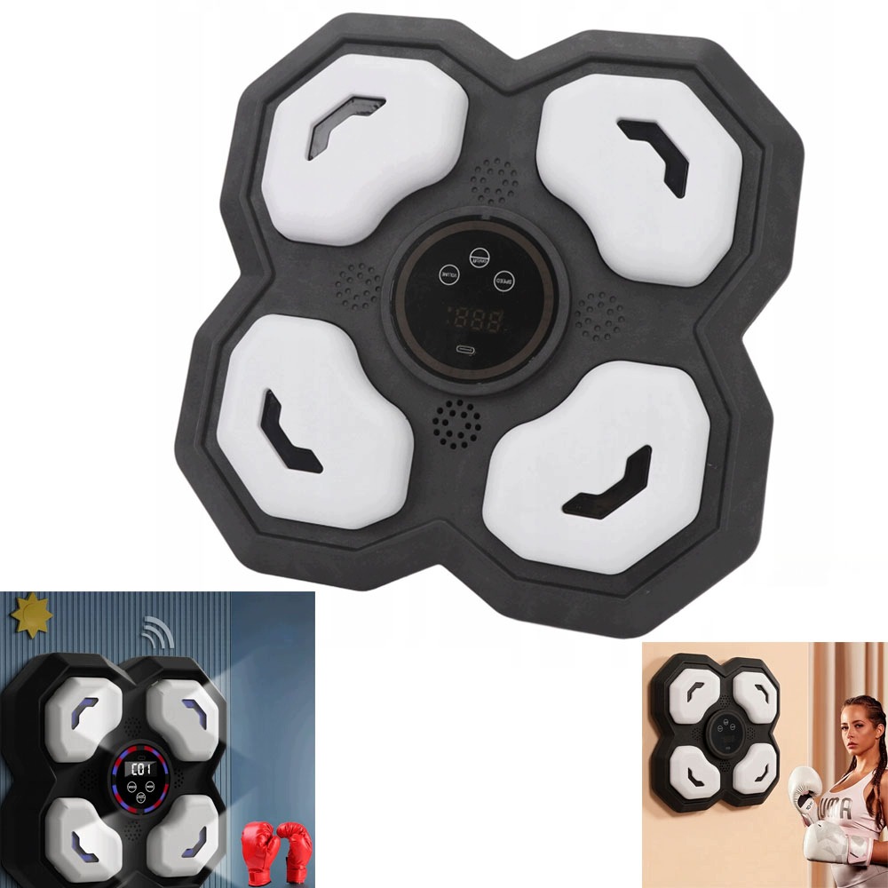 Music Boxing Machine, přenosné boxerské vybavení, montáž na stěnu