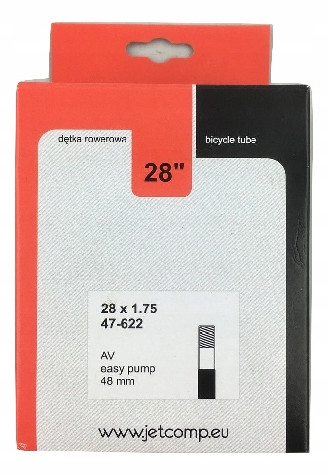 

dętka Jt 28 X 1,75 Av 48