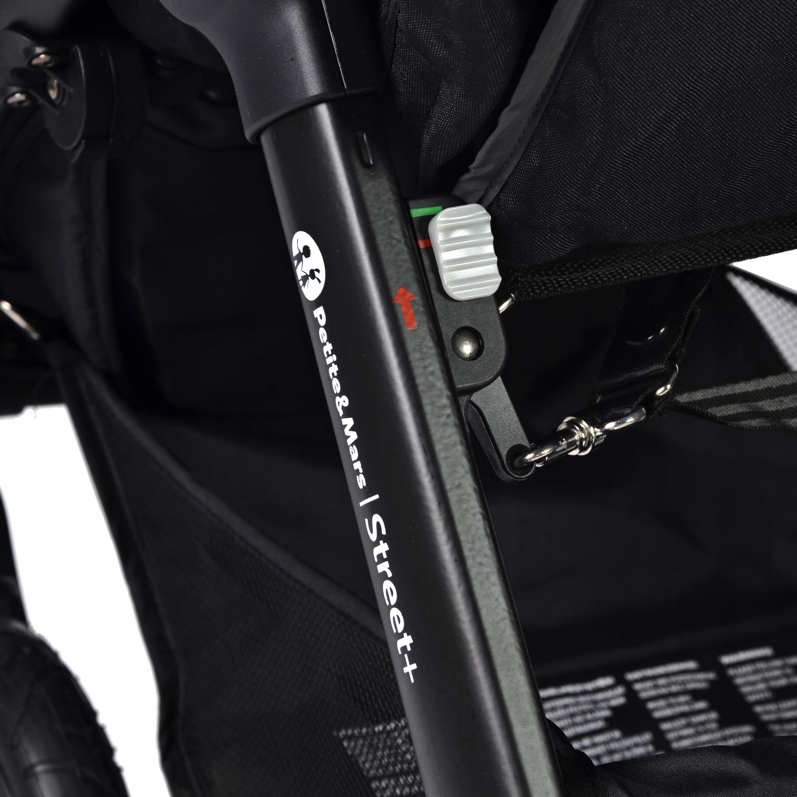 Wózek Petite&Mars Street+ RWS OAK | Flowers Liczba kół 4